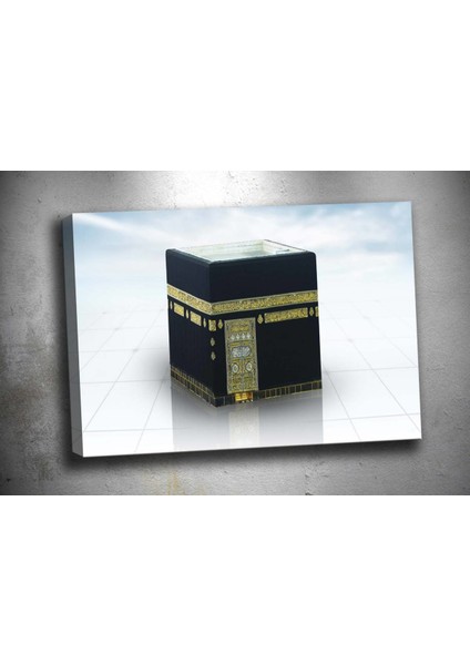 Zc30 Mekke Kabe Kanvas Tablo 70 x 100 cm