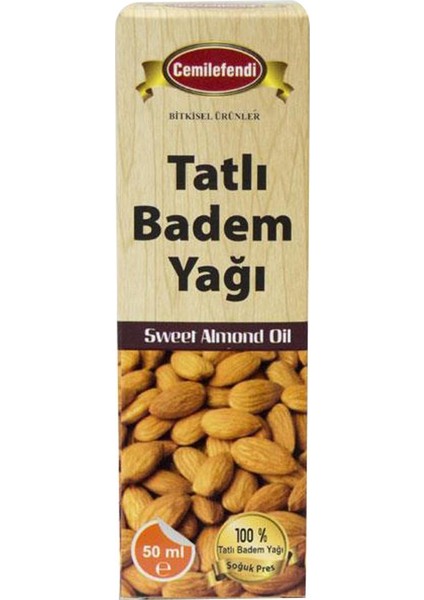 Tatlı Badem Yağı 50 ml