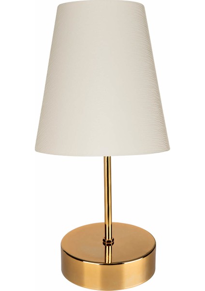 Estelya Abajur Gold - Krem Finlin