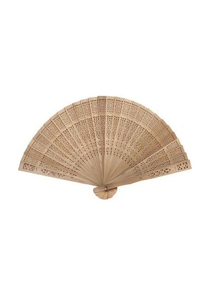 Ahşap Natural Yelpaze 34 cm * 20 cm