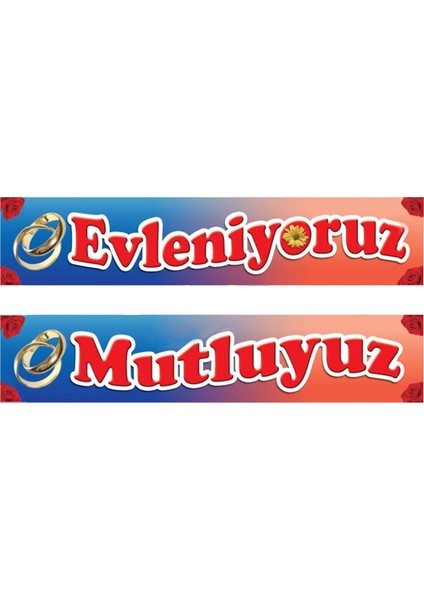 Yazı 20 Adet Evleniyoruz Mutluyuz Gelin Arabası Plaka Yazısı 48*10cm