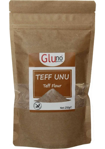 Gluno Glutensiz Teff Unu 250 Gr