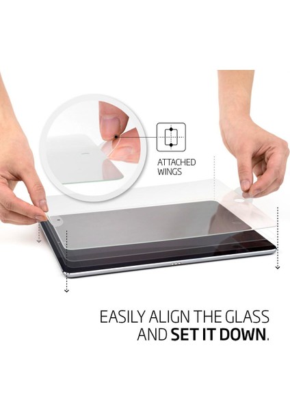 Apple iPad 9.7'' (2017/ 2018) / iPad Air / Air 2 / Pro 9.7" (2017/ 2018) Cam Ekran Koruyucu GLAS.tR SLIM - 044GL20339 fırsatları