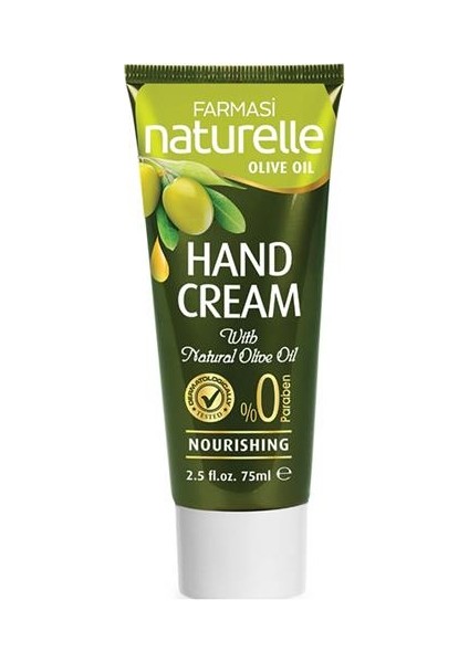 Naturelle Zeytinyağlı Besleyici El Kremi 75 ml 2'li Set