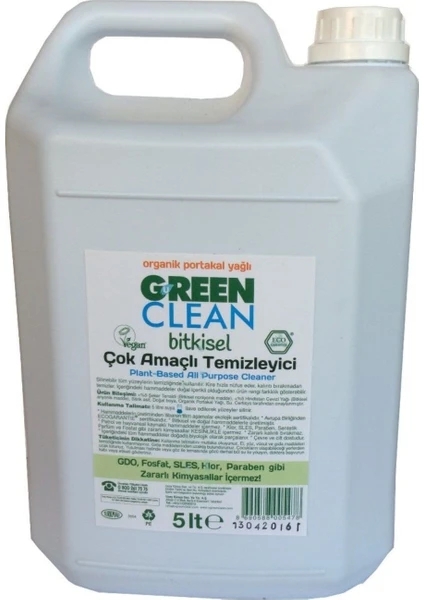 U Green Clean Bitkisel Çok Amaçlı Temizleyici 5000 ml