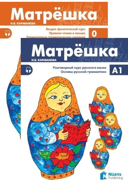 Matryoshka Set Rusça Seti - N. B. Karavanova