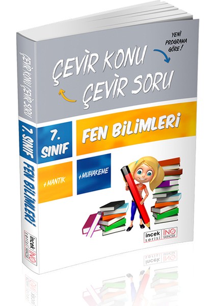 İnovasyon Yayınları 7. Sınıf Fen Bilimleri Çevir Konu Çevir Soru İncek Serisi