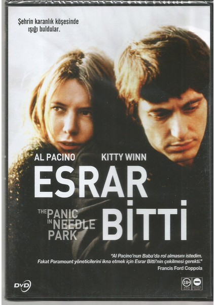 Esrar Bitti (The Panic İn Needle Park) Dvd