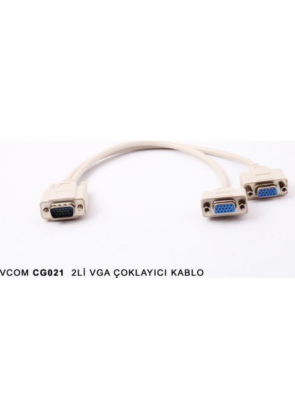 Cg021-0.2 2Li Vga Çoklayıcı Kablo