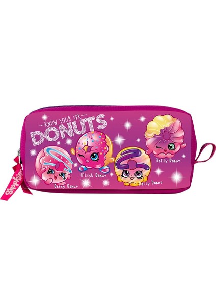 Ümit Çanta Shopkins Donuts Eflatun Kalem Çantası - 2058