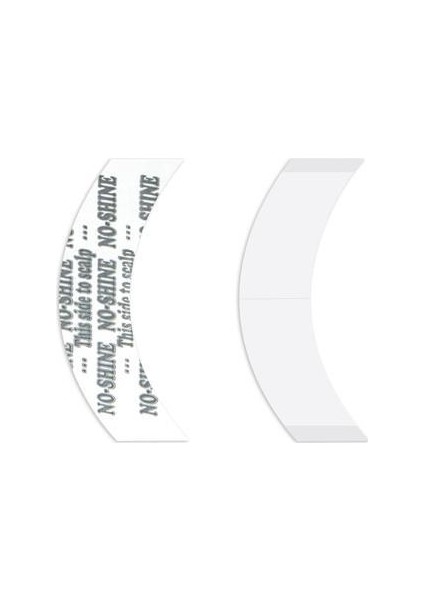 Noshine Protez Saç Bandı 108 Adet C Oval