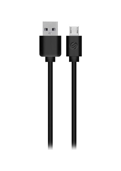 2A Micro USB Data Şarj Kablosu 1 Metre Siyah AND-KC19S