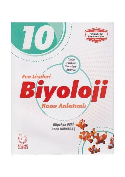 10. Sınıf Fen Liseleri Biyoloji Konu Anlatımlı