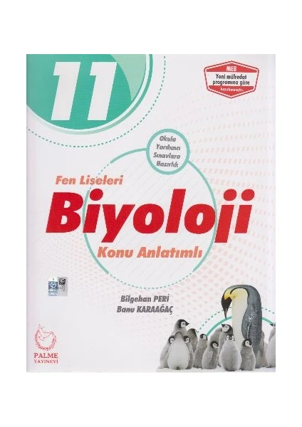 Palme Yayıncılık 11. Sınıf Fen Liseleri Biyoloji Konu Anlatımlı