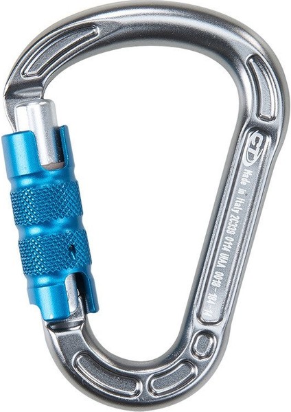 Climbing Technology Concept Grey/Blue Karabina