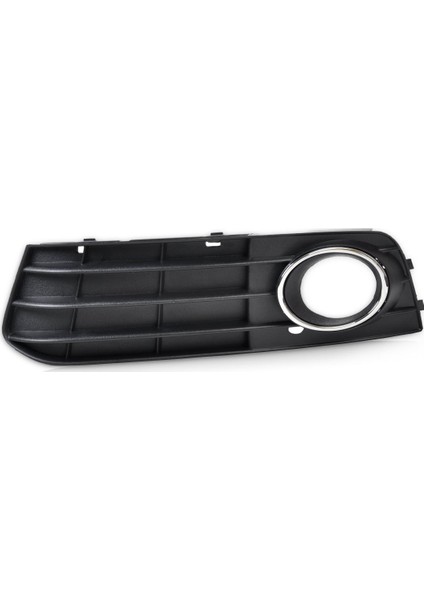 Audi A4 2007-2012 Tampon Izgarası Sisli Kromlu Sol