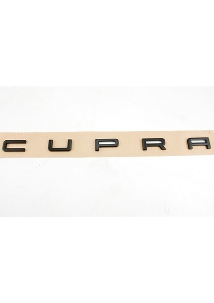 Seat Ibiza Cupra Arka Bagaj Yazısı Siyah