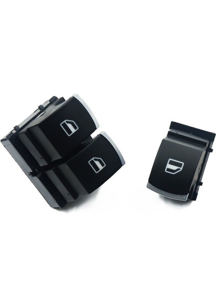 Volkswagen Golf VI 5K1 2009--2012 Krom Kontrol Düğmeleri 2 Adet