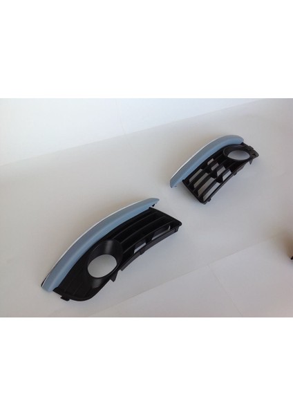Volkswagen Jetta 2005-2011 Sağ Sol Krom Kaşli Sis Farı Izgarasi