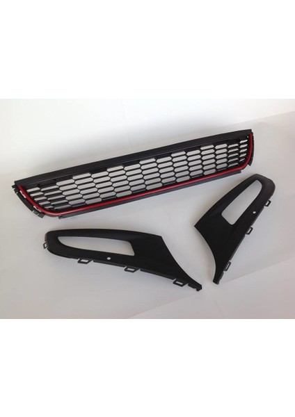 Volkswagen Polo Gti Kirmiz Tampon Orta Izgara Sis Farı Izgarasi