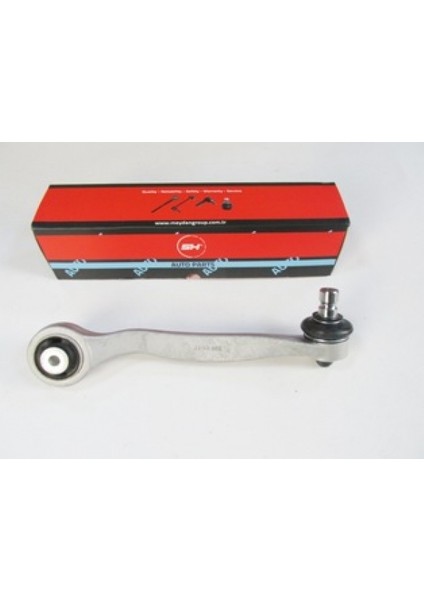 Audi A8- 2005/2007 Ön Üst Tabla Sağ Düz Tip Rotilli/Burçlu (Salıncak) Alüminyum (Sh)
