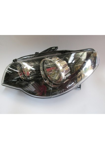 Fiat Albea- 2005/2013 Far Lambası Sol Elektrikli/Motorsuz Siyah 8 Fişli (Ayfar)