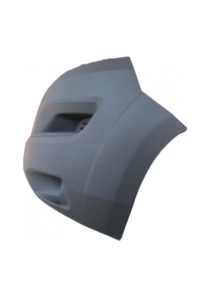 Fiat Ducato- 2014/2016 Ön Tampon Ucu Sol Gri (Sis Delikli)