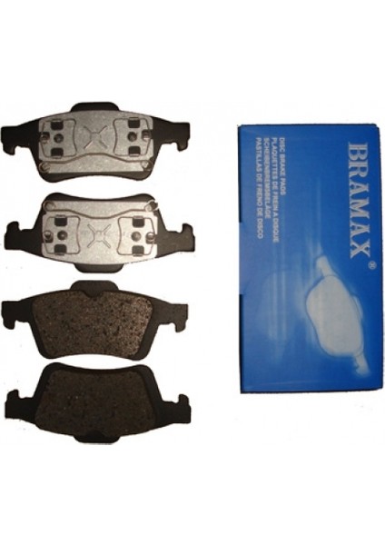 Ford Focus C Max- 2007/2011 Arka Fren Balatasi (Disk) (123X48X15,6)(Bramax)