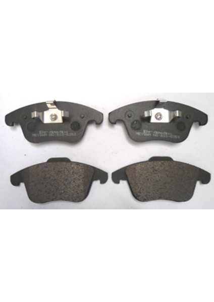 Ford S Max- 2007/2009 Ön Fren Balatasi (Disk) 1.6/1.8/.2.0Cc (156.4X72X19/20155,2X66,7X20)(Bramax)