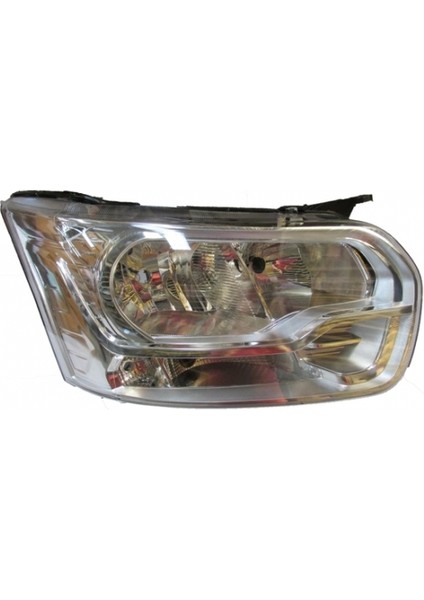 Ford Transit- 14/16 Far Lambası R Elektrikli/Motorlu Nikelajlı 9 Fişli (Ayfar)