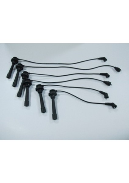 Mitsubishi Pajero- 1992/1997 Buji Kablosu Takım (24V)(6G72-6G74)3.0/3.5 Cc (6 Silindir)(Yow Jung)