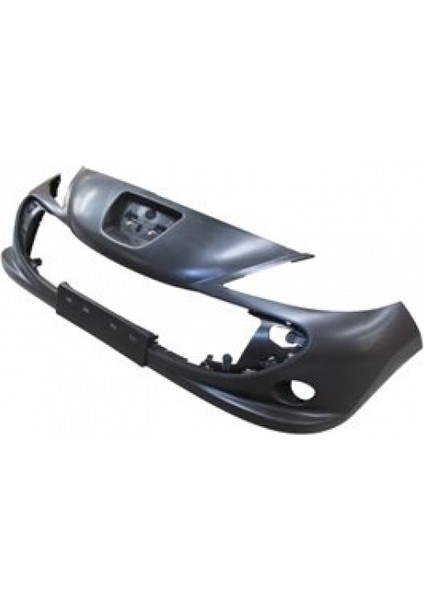 Peugeot 206 Plus- Hb- 2010/2013 Ön Tampon Siyah Sis Delikli