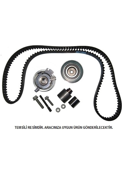 -Nissan Note Triger Set 1,5L K9K Dizel E11 06-> 1 Kayış+1 Rulman