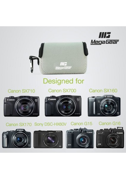 MG021 Powershot Sx720 Hs, Sx710 Hs, Sx700 Hs + Neopren Kamera Kılıfı fırsatları