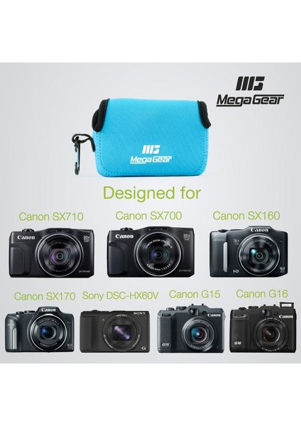MG021 Powershot Sx720 Hs, Sx710 Hs, Sx700 Hs + Neopren Kamera Kılıfı indirimleri
