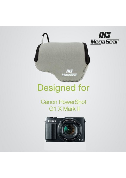 MG028 Powershot G1 X Mark Iı Neopren Kamera Kılıfı