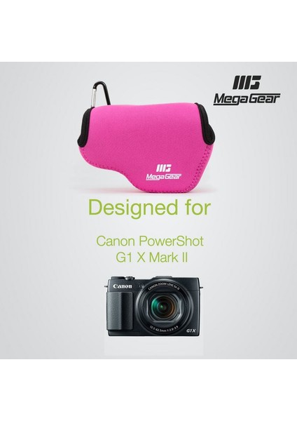 MG029 Powershot G1 X Mark Iı Neopren Kamera Kılıfı