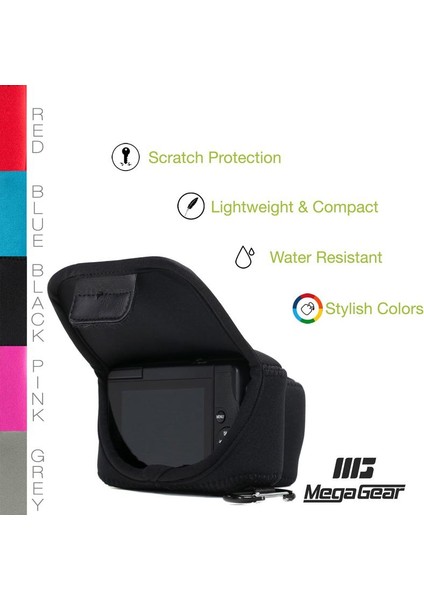 MG1004 Fujifilm X-A10, X-A5, X-A3, X-A2, X-A1, X-M1 (16-50Mm) Neopren Kamera Kılıfı modelleri