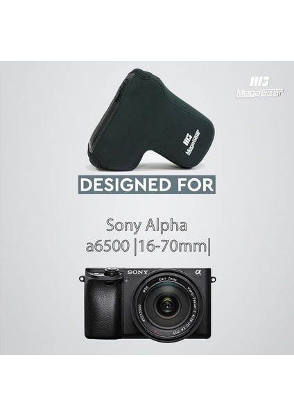 MG1009 Sony Alpha A6500 (16-70Mm) Neopren Kamera Kılıfı fırsatları