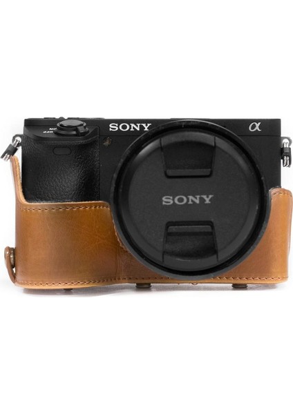 Sony Alpha A6500 (16-70mm) Suni Deri Kamera Çantası indirimleri