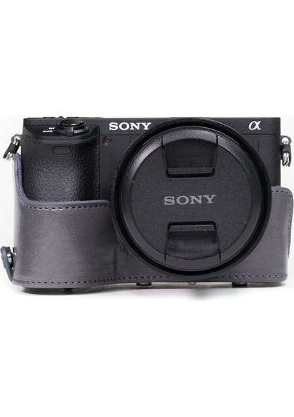 Sony Alpha A6500 (16-70mm) Suni Deri Kamera Çantası indirimleri