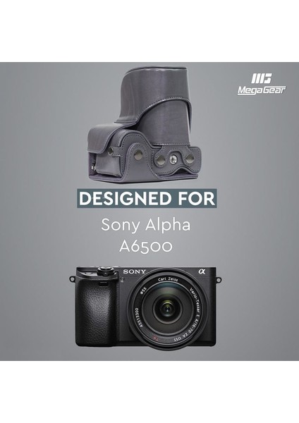 Sony Alpha A6500 (16-70mm) Suni Deri Kamera Çantası fırsatları