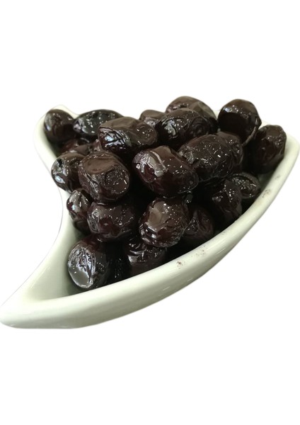 Zeytin Cenneti Kara Elmas Yağlı Sele Siyah Zeytin 1 Kg