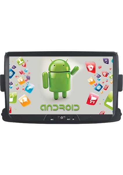 Dacia Duster 2012 Android Navigasyon Multimedya Tv USB Oem