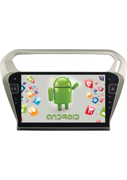 Peugeot Android Ram 4 GB Navigasyon Multimedya Tv USB Oem