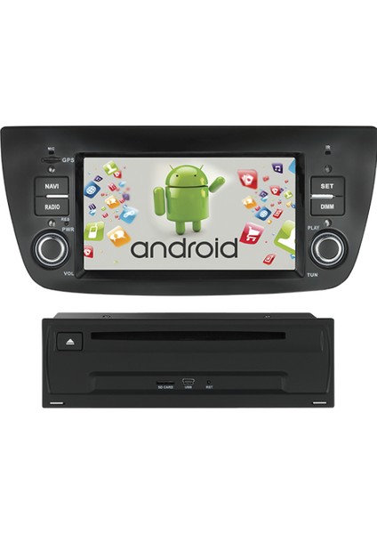 Eski Doblo Android Navigasyon Multimedya Tv USB Oem