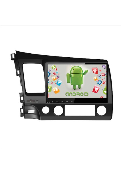 Honda Civic 2011 10.1" Android Navigasyon Multimedya Tv USB Oem