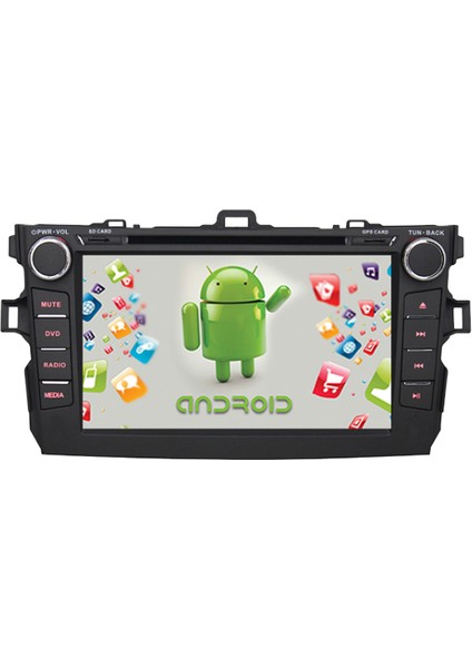Toyota Yaris Android Navigasyon Multimedya Tv USB Oem
