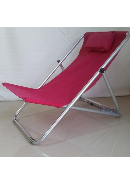 Ayarlanabilir Plaj Balıkçı Balkon Teras Çim Bahçe Sandalye Koltuk Şezlong
