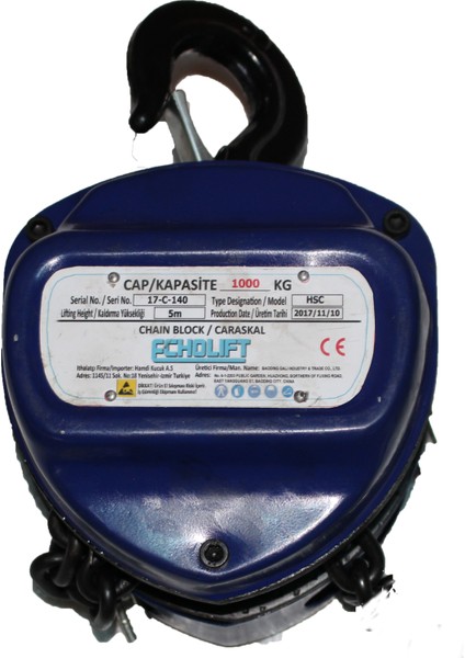 0.5 Ton 5Mt.Hsz Caraskal fiyatları